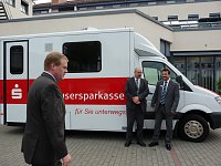 Neuer Sparkassenbus Bild: Neuer Sparkassenbus