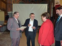 Bild: Ehrenbrief erhalten