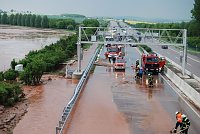 Überflutet und gesperrt Bild: Überflutet und gesperrt