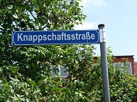 Bild: Einweihung der Knappschaftsstra&szlig;e