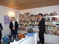 Bild: Sozialkaufhaus besucht