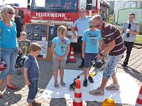Feuerwehr öffnete Türen Bild: Feuerwehr öffnete Türen