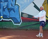 Bild: Der Wettergott muss Tennisfan sein