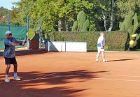 Bild: Der Wettergott muss Tennisfan sein