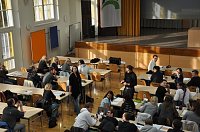 Bild: Flashmob in der FH Nordhausen