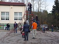 Kletterturm erobert Bild: Kletterturm erobert