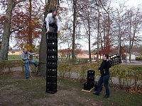 Kletterturm erobert Bild: Kletterturm erobert