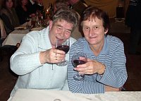 Bild: Beim Martini Gans Essen