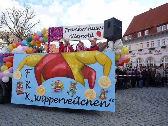 Rosenmontagsumzug Sondershausen Bild: Rosenmontagsumzug Sondershausen