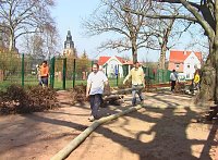 Bild: Erfolgreicher Arbeitseinsatz