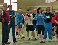 Volleyballer unter sich Bild: Volleyballer unter sich