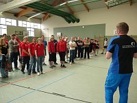 Volleyballer unter sich Bild: Volleyballer unter sich