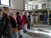 Entstehendes Bürgerzentrum besucht Bild: Entstehendes Bürgerzentrum besucht