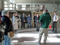 Entstehendes Bürgerzentrum besucht Bild: Entstehendes Bürgerzentrum besucht