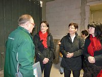 Entstehendes Bürgerzentrum besucht Bild: Entstehendes Bürgerzentrum besucht