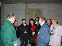 Entstehendes Bürgerzentrum besucht Bild: Entstehendes Bürgerzentrum besucht