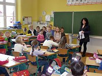In Schule geschnuppert Bild: In Schule geschnuppert