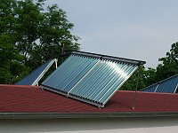 Solaranlage in Betrieb Bild: Solaranlage in Betrieb