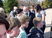 Bild: Regelschule &uuml;bergeben