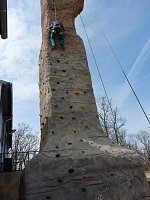 Bild: Kletterversuche