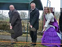 Kurparkerweiterung mit Spatenstich begonnen Bild: Kurparkerweiterung mit Spatenstich begonnen
