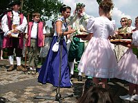 Krönung Laubkönig Udersleben Bild: Krönung Laubkönig Udersleben