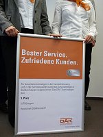 Auszeichnung erhalten Bild: Auszeichnung erhalten