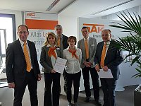Auszeichnung erhalten Bild: Auszeichnung erhalten