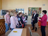 Förderzentrum besucht Bild: Förderzentrum besucht
