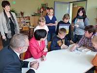 Förderzentrum besucht Bild: Förderzentrum besucht