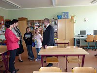 Förderzentrum besucht Bild: Förderzentrum besucht