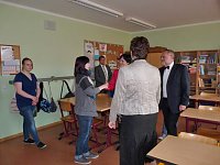 Förderzentrum besucht Bild: Förderzentrum besucht