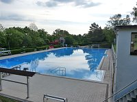 Bild: Anbaden im Bergbad