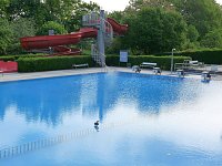 Bild: Anbaden im Bergbad