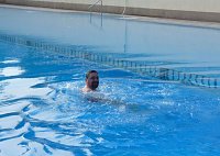 Bild: Anbaden im Bergbad