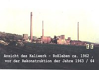 Geschichte Kaliabbau Roßleben Bild: Geschichte Kaliabbau Roßleben