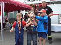 Bild: Feuerwehrjugend im Einsatz