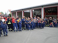 Bild: Feuerwehrjugend im Einsatz