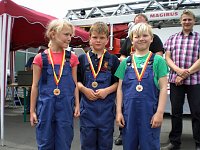 Bild: Feuerwehrjugend im Einsatz