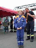 Bild: Feuerwehrjugend im Einsatz