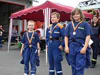 Bild: Feuerwehrjugend im Einsatz