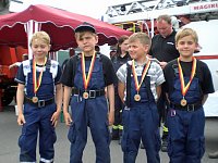 Bild: Feuerwehrjugend im Einsatz