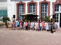 In der Orangerie gefeiert Bild: In der Orangerie gefeiert