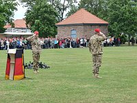 Soldaten verabschiedet Bild: Soldaten verabschiedet