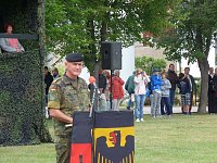 Soldaten verabschiedet Bild: Soldaten verabschiedet