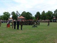 Soldaten verabschiedet Bild: Soldaten verabschiedet
