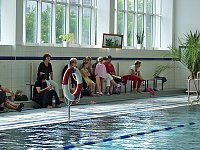 Spannende Schwimmduelle Bild: Spannende Schwimmduelle