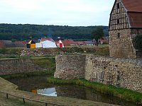 Bild: Mittelaltermarkt auf der Wasserburg