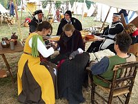 Bild: Mittelaltermarkt auf der Wasserburg