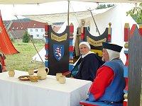 Bild: Mittelaltermarkt auf der Wasserburg